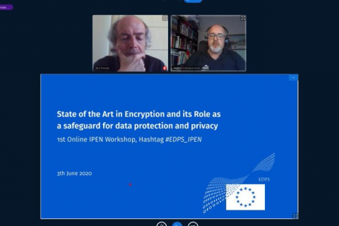 1st Online IPEN Workshop with Supervisor Wiewiórowski on the State of the Art in Encryption and its Role as a safeguard for data protection and privacy
